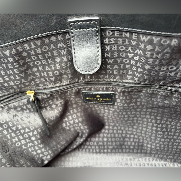 🔥 SALE🔥💜HOST PICK💜Kate Spade Black Tote - EUC - Picture 10 of 13